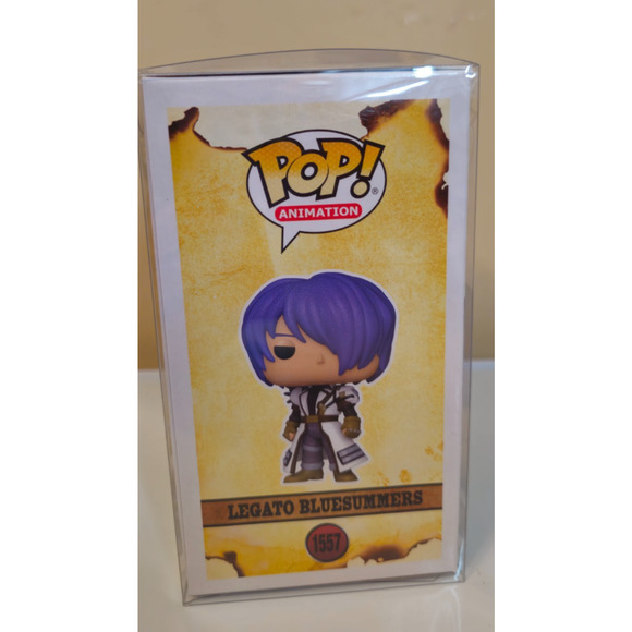 Funko POP! Animation - Trigun - LEGATO BLUESUMMERS #1557- Brand NEW + Protector - Picture 3 of 4